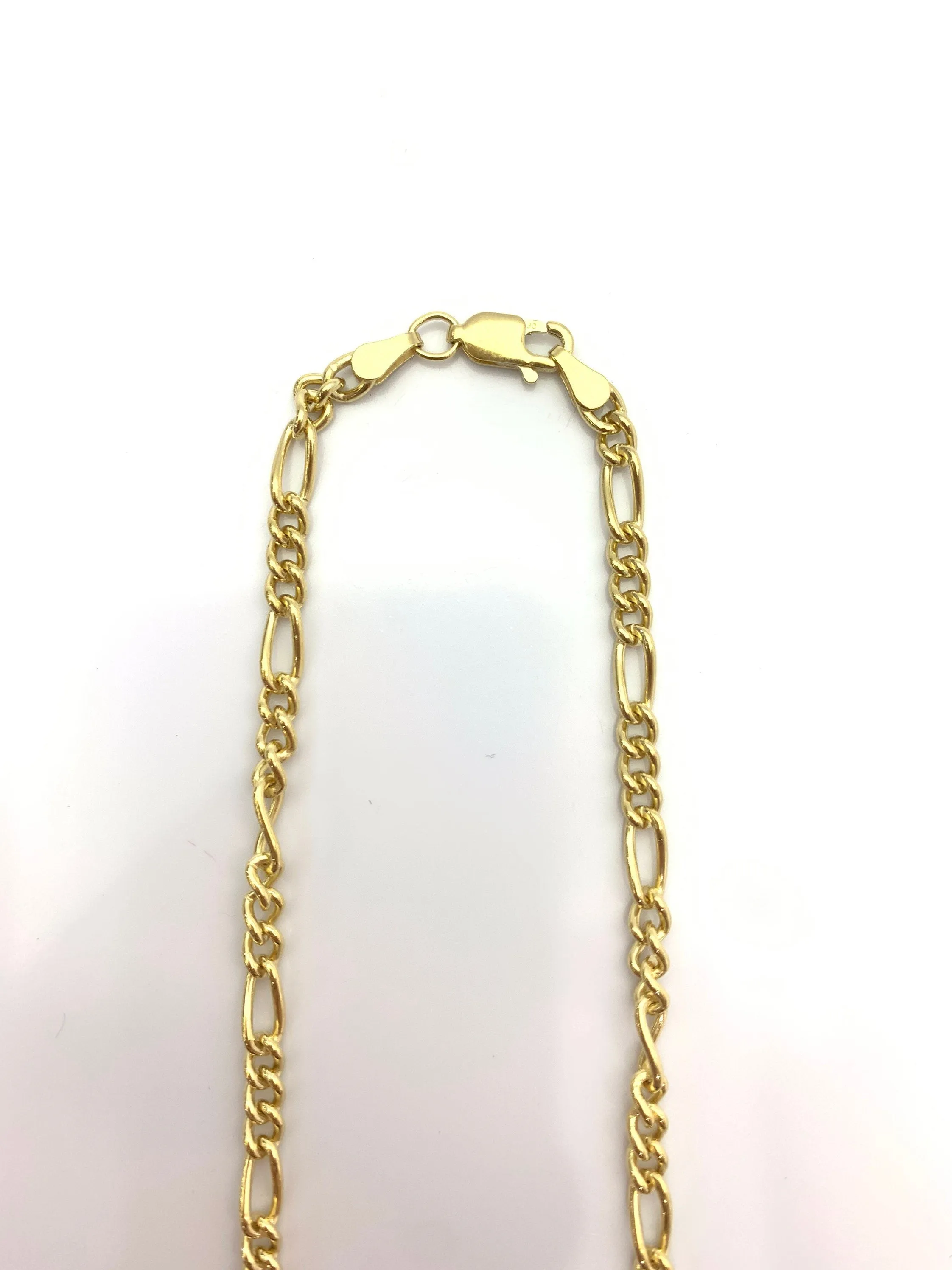 18” 14k Gold Filled Figaro Chain 2.5mm (S2931CLC)