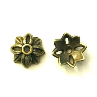 Antique Bronze Bead Cap 11x4mm (50 pcs)