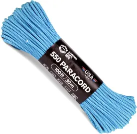Atwood Rope MFG Color Changing 550 Paracord 100 Feet 7-Strand Core Nylon Parachute Cord Outside Survival Gear Made in USA | Lanyards, Bracelets, Handle Wraps, Keychain