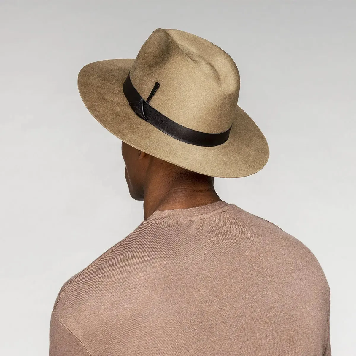 Bailey Godwin Elite Finish Wool Wide Brim Fedora