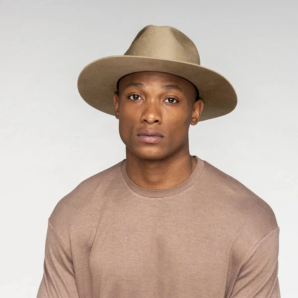 Bailey Godwin Elite Finish Wool Wide Brim Fedora