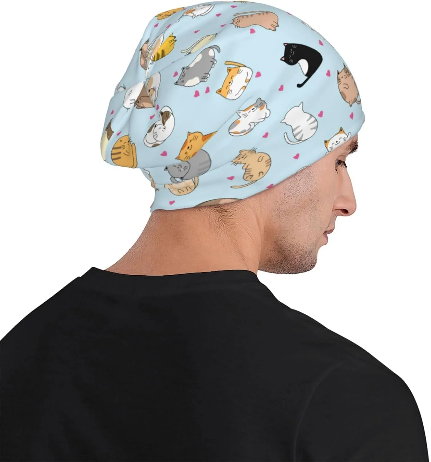 Beanie Hat Skull Cap Chemo Hat Slouchy Cap Headwear Stretch Knitted Hats