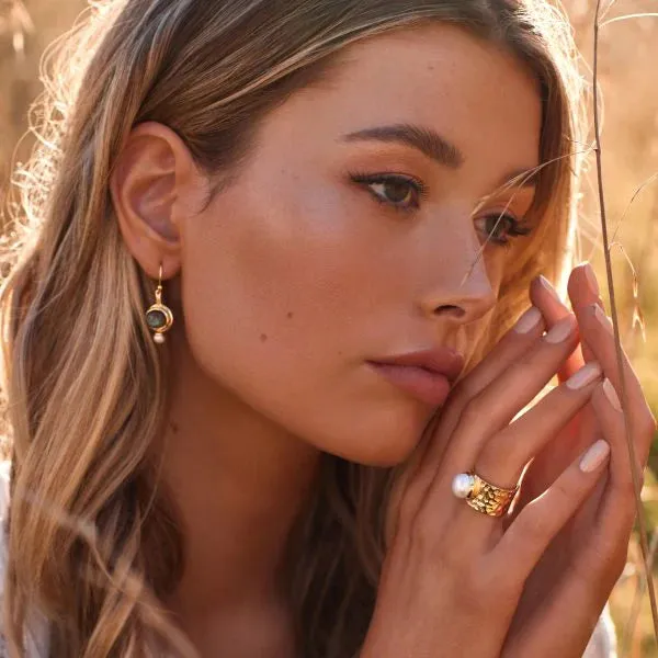 Bianc Volcanic earrings
