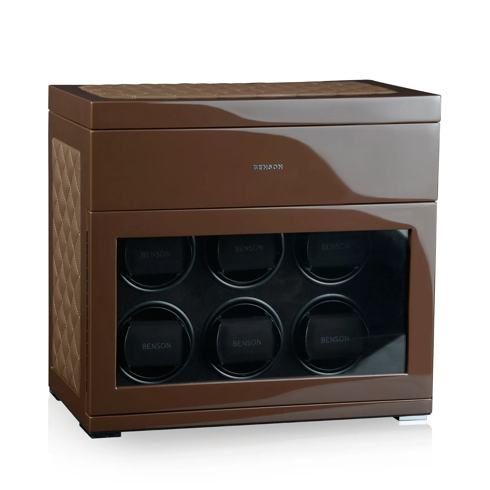 BSN Watch Winder Black Series 6.16 LE Brown/brown leather