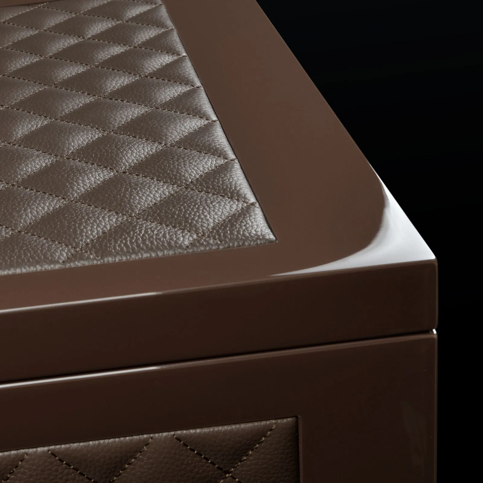 BSN Watch Winder Black Series 6.16 LE Brown/brown leather