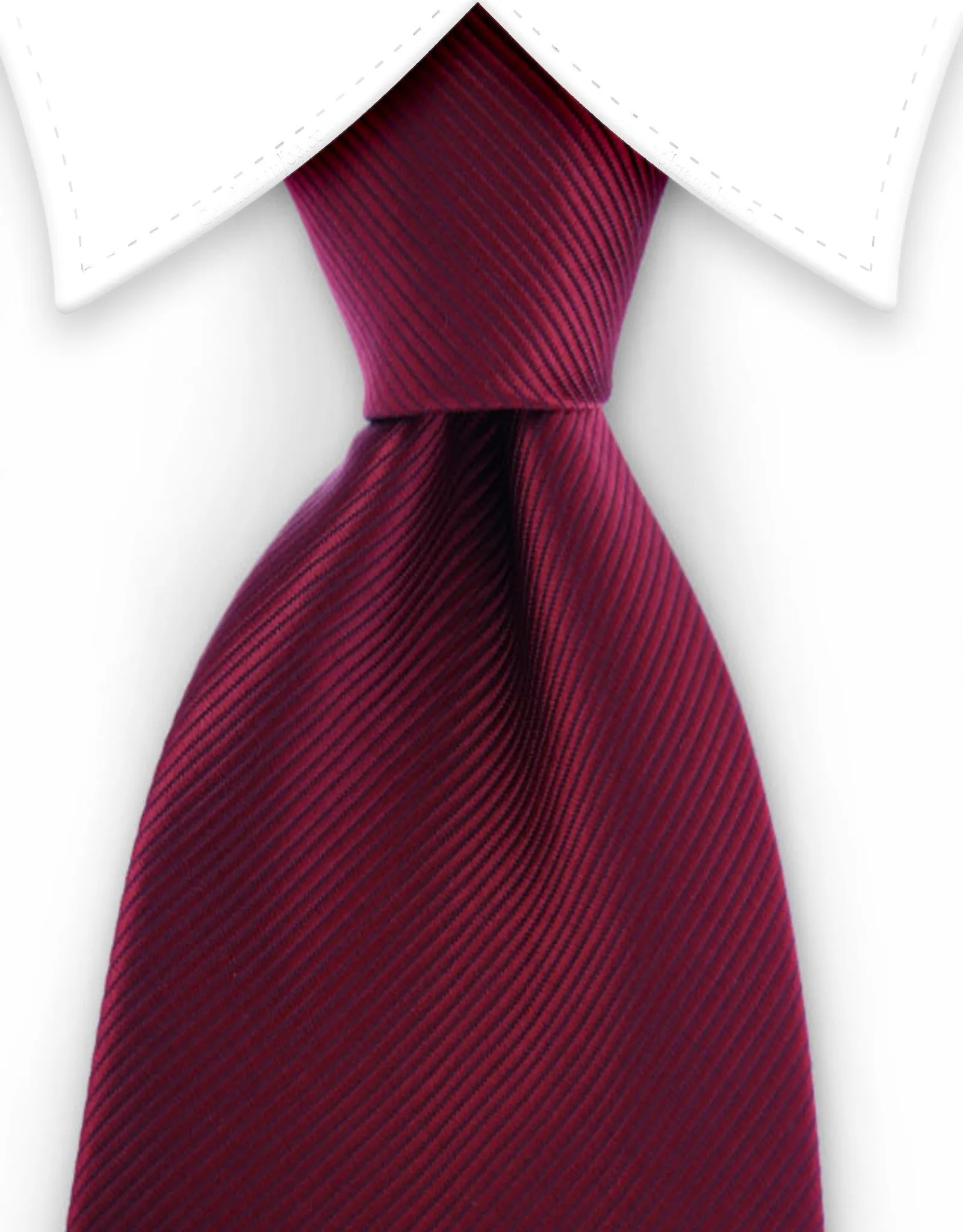 Burgundy Wine 4" Wide Tie