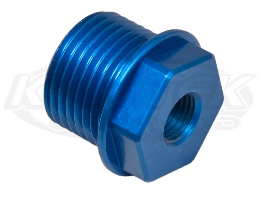 Bypass End Caps .700" TLG, BLUE (COMPRESSION), (1/2" TUBE)