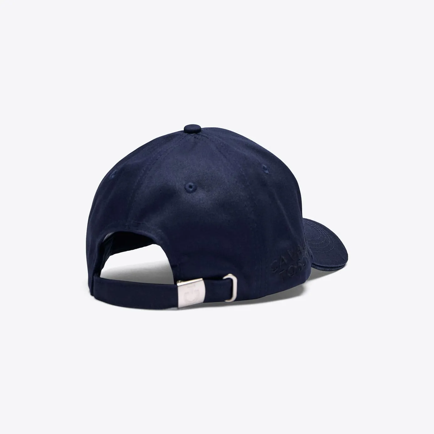 Cavalleria Toscana Silicone Logo Patch Baseball Cap - Navy
