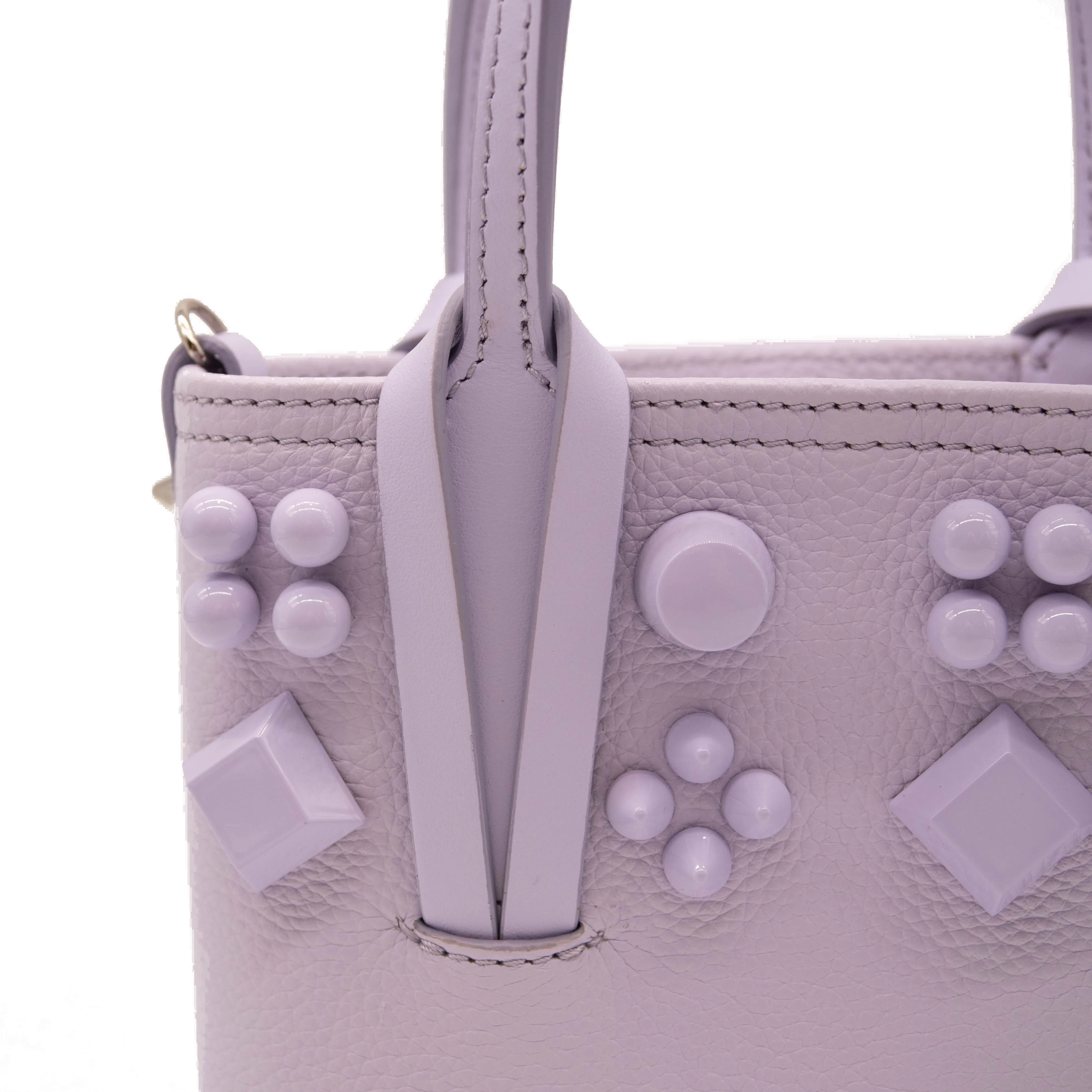 Christian Louboutin Mini Cabata North/South Leather Tote