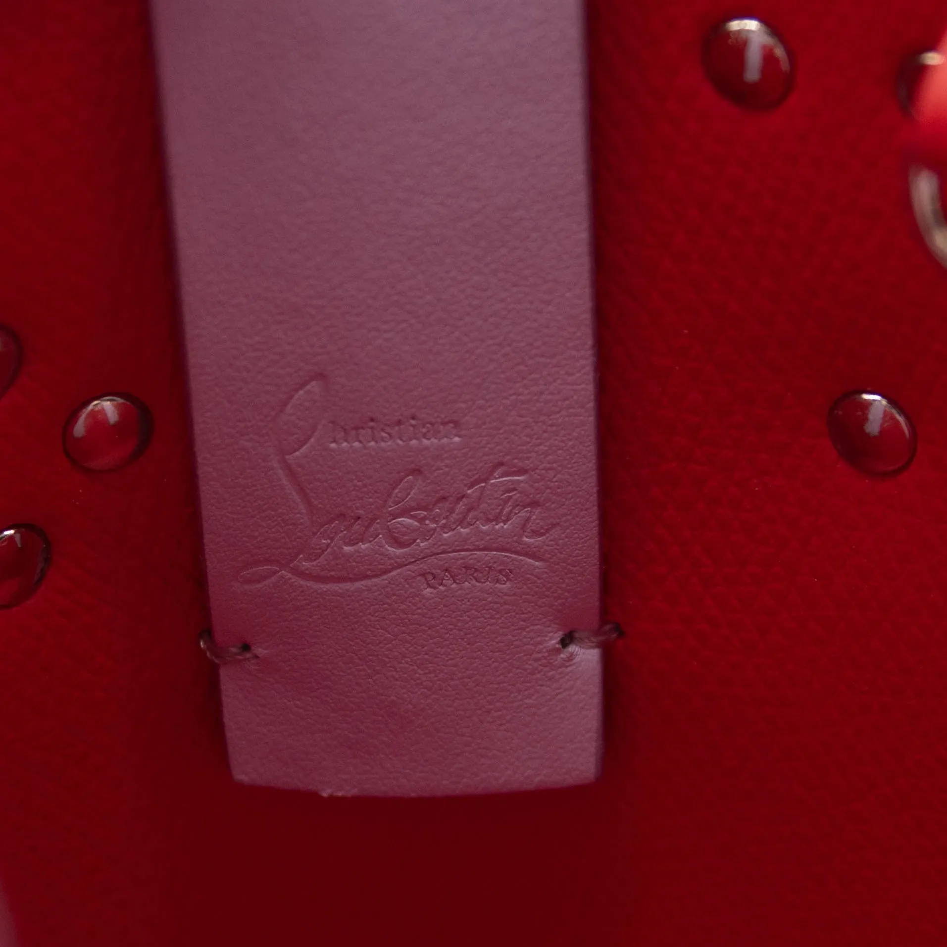 Christian Louboutin Mini Cabata North/South Leather Tote
