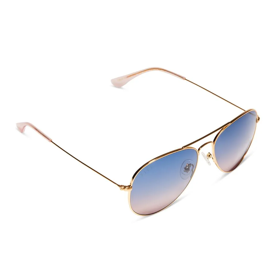 DIFF Charitable Eyewear Cruz Aviator - Polarized Sunglasses