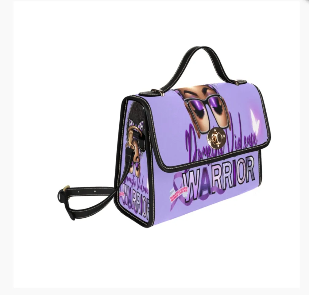 Domestic Violence Warrior Canvas Bag