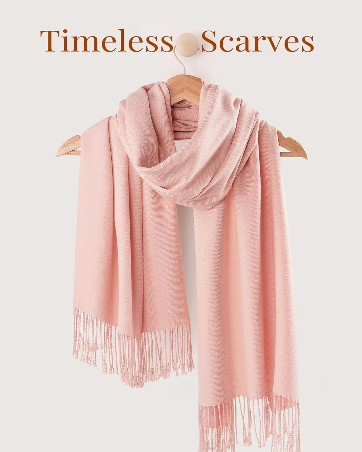 FURTALK Scarf for Women Winter Pashmina Shawl and Wraps Cashmere Feel Scarves for Evening Dresses Wedding Party