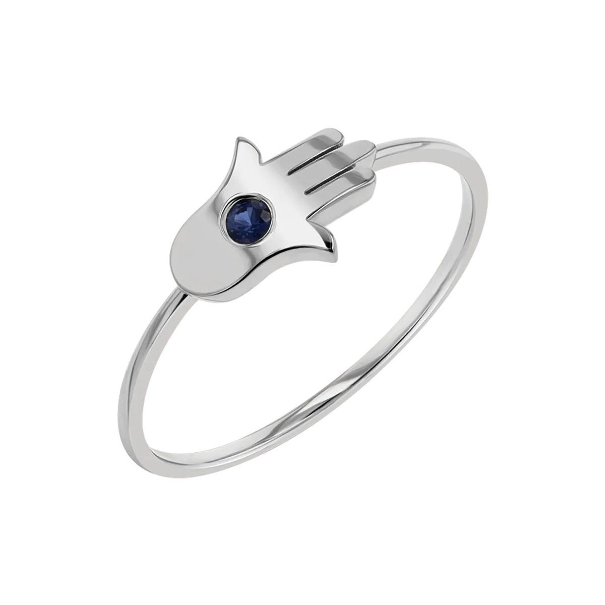 Hamsa Diamond Wire Ring