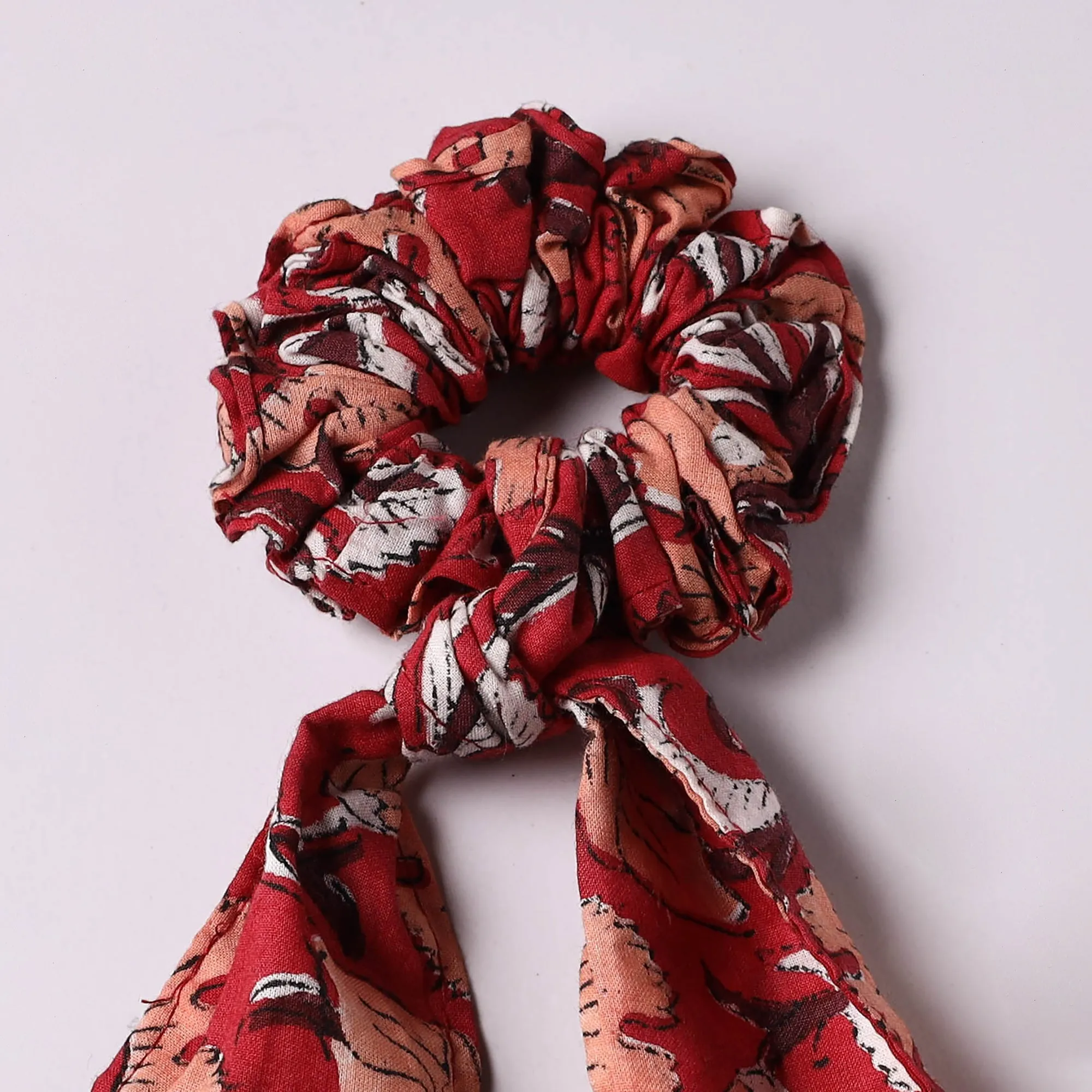 Handmade Elastic Cotton Rubber Band Tail Scrunchie 41