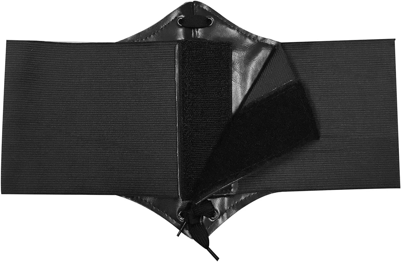 HANERDUN Lace-up Waspie Corset Belts for Women Elastic Waist Belt Tied Retro Wide Belt