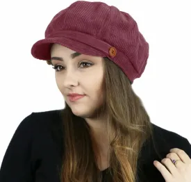 Hats Scarves & More Newsboy Cap for Women Cabbie Hat Cancer Headwear Chemo Head Coverings Brianna