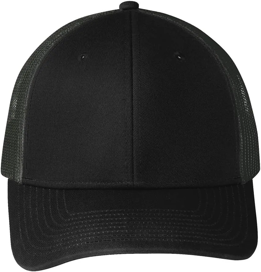 Joe's USA Premium Snapback Trucker Caps - Six Panel Adjustable Snapback Mesh Baseball Cap - Blank, Bulk Hats