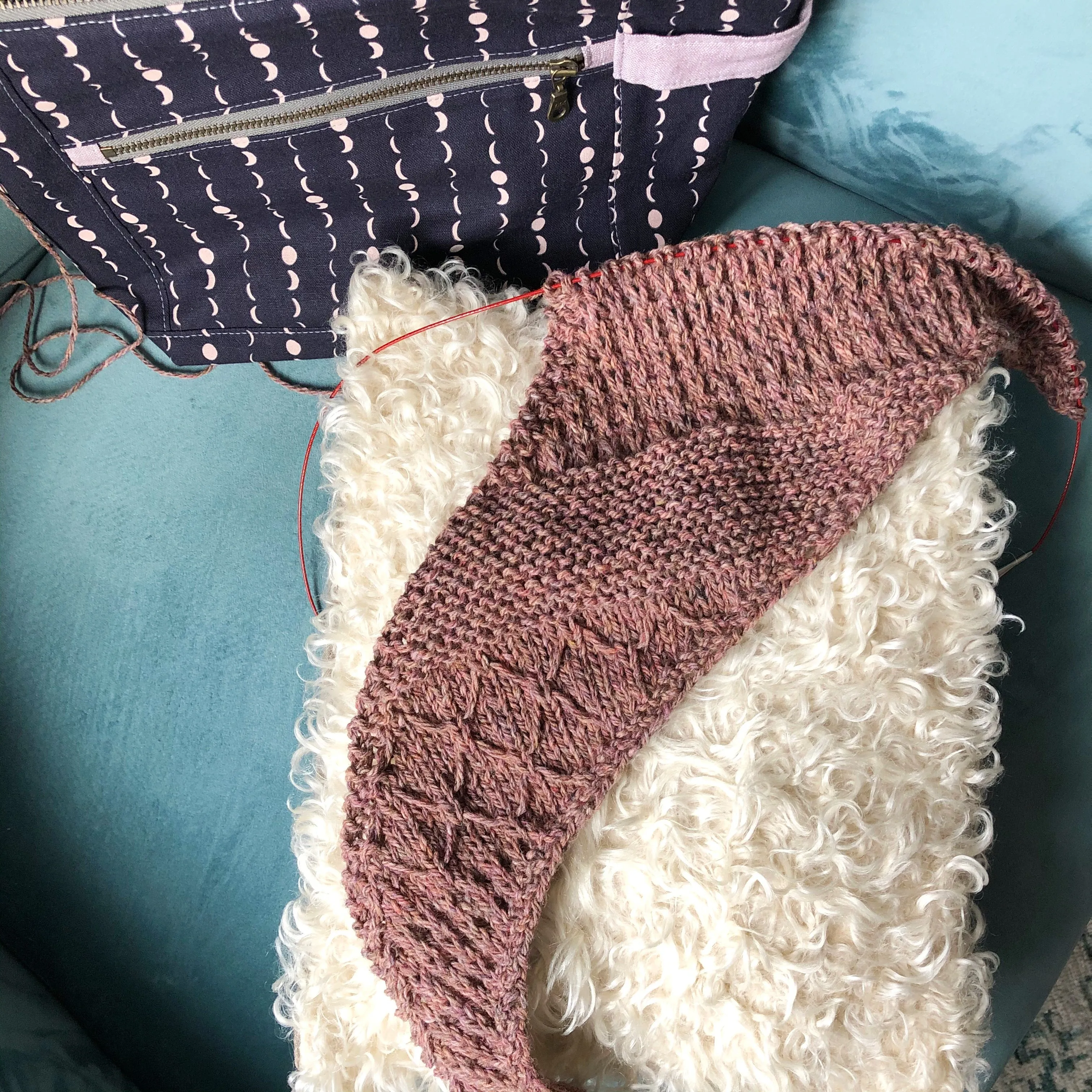 Julie Asselin Nurtured Aran - Powder Wrap