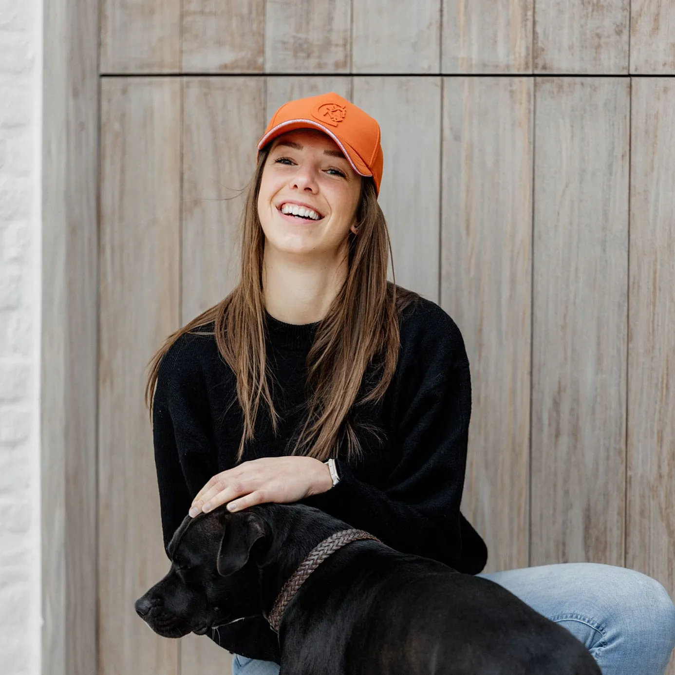 Kentucky Horsewear 3D Logo Baseball Cap - Rust Orange