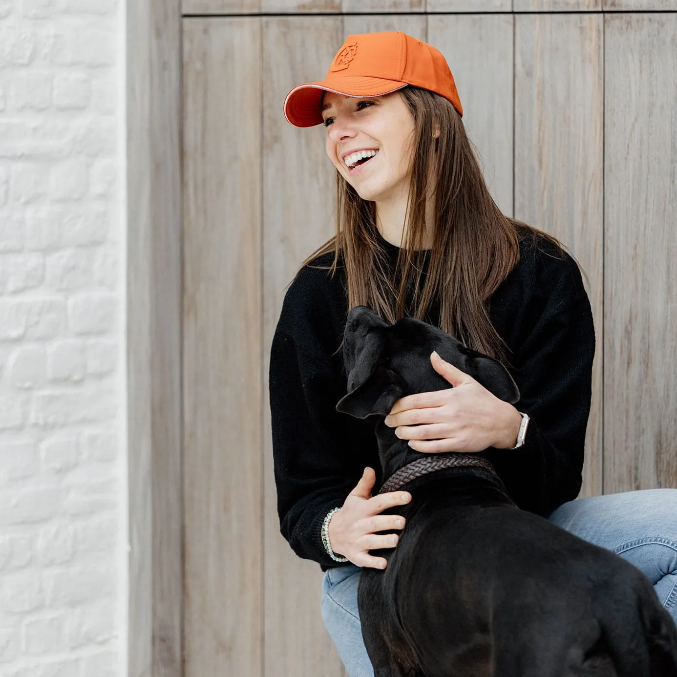 Kentucky Horsewear 3D Logo Baseball Cap - Rust Orange