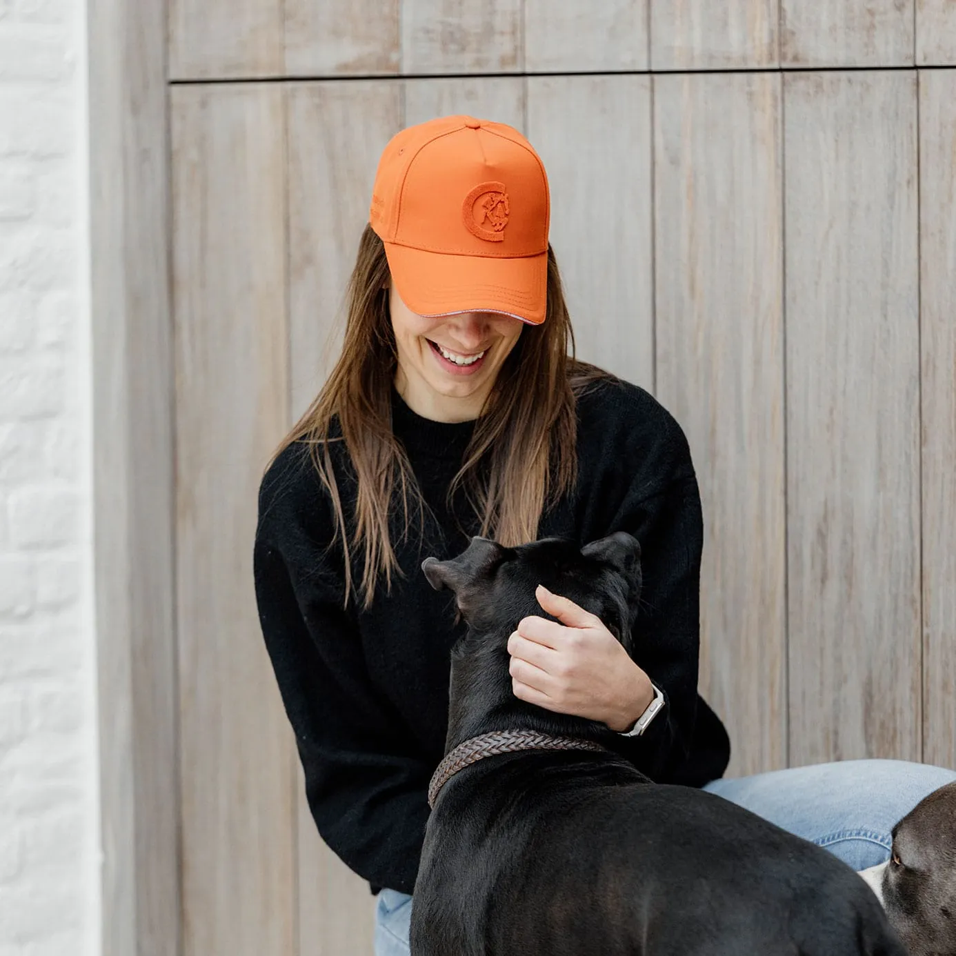 Kentucky Horsewear 3D Logo Baseball Cap - Rust Orange