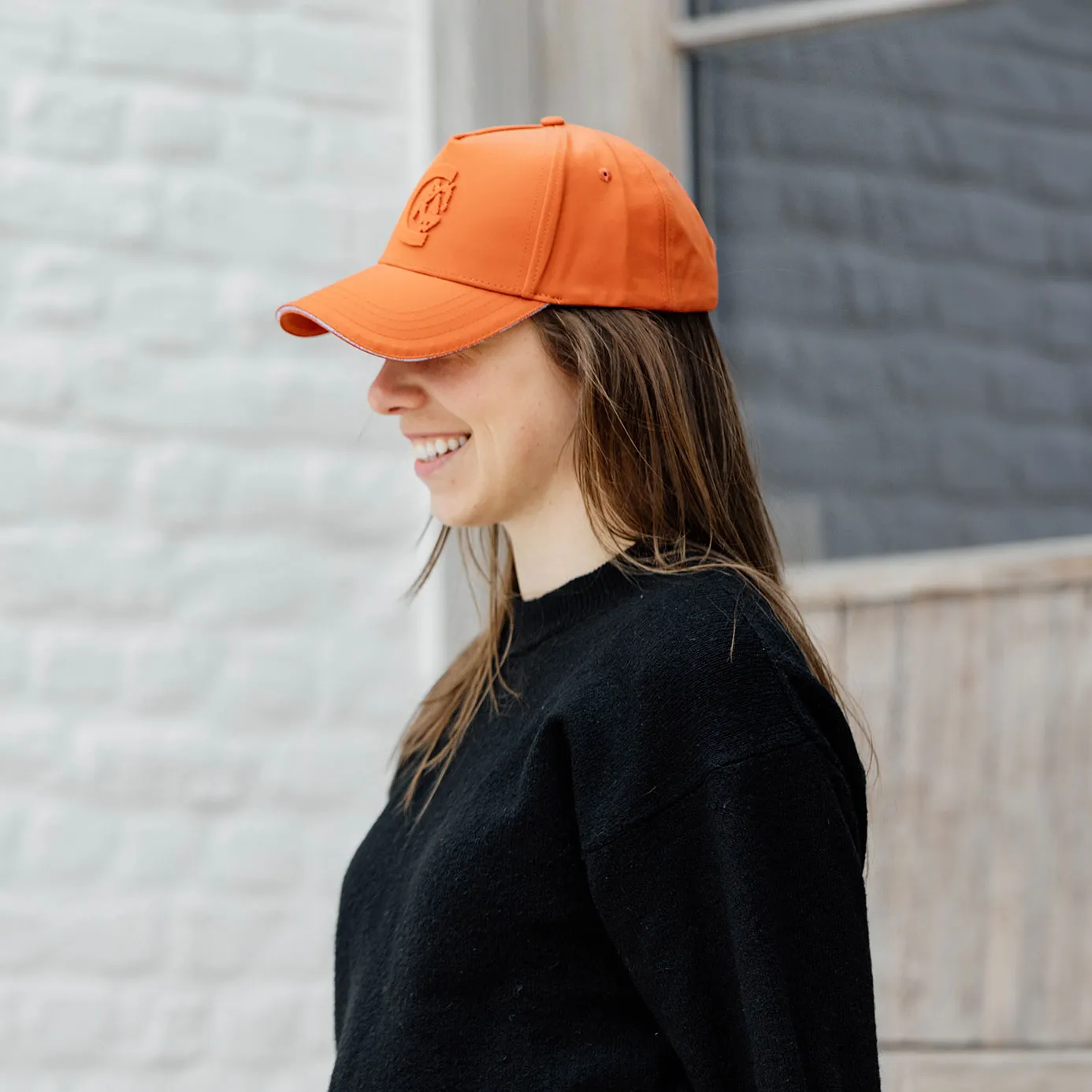Kentucky Horsewear 3D Logo Baseball Cap - Rust Orange