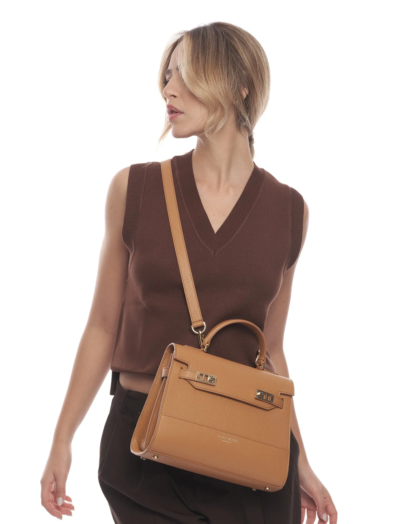 Kim Stampato 11" - Camel Brown