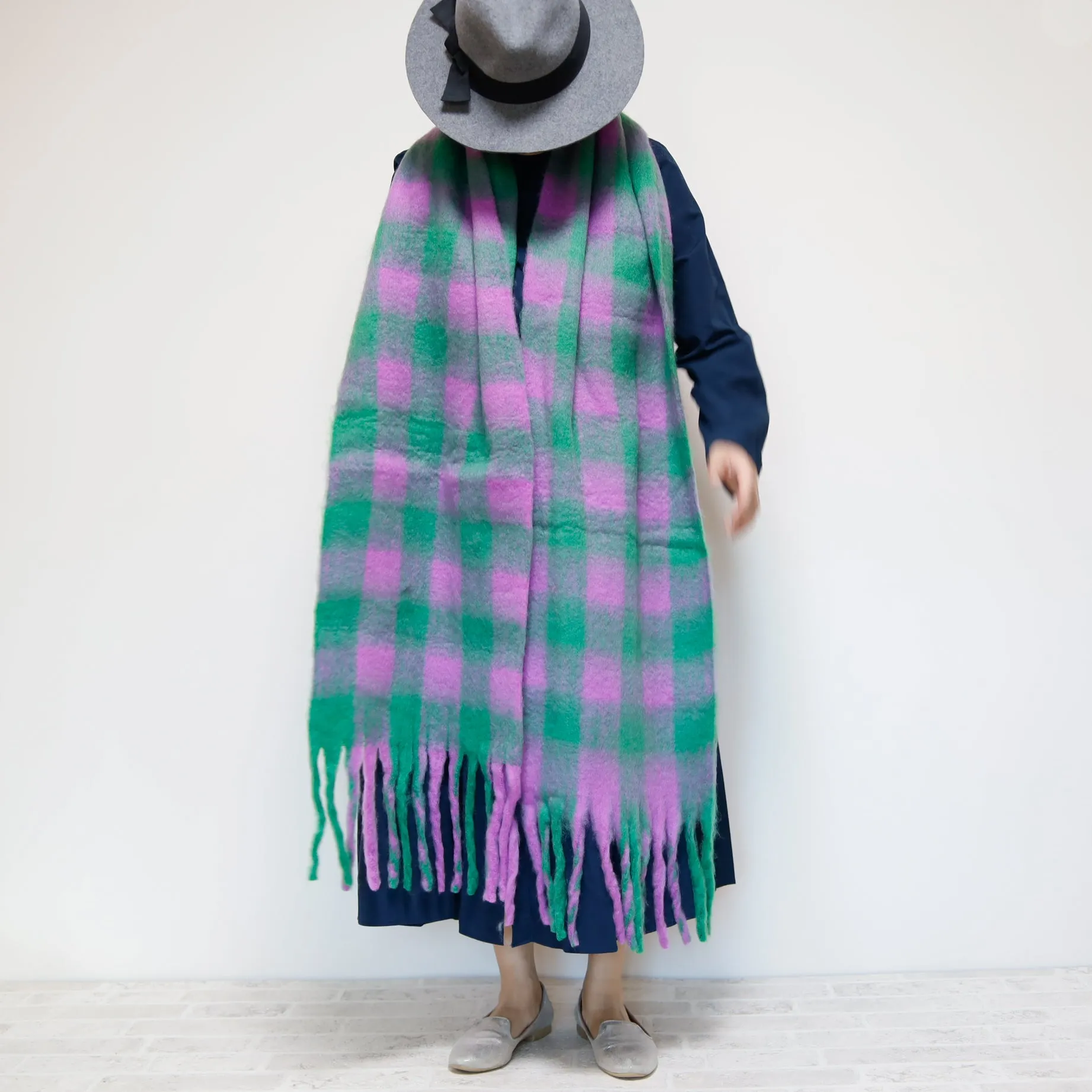 <A15M>  OVERSIZED Scarf