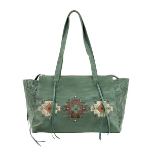 Navajo Soul Zip-Top Tote w/ Conceal Carry Pocket