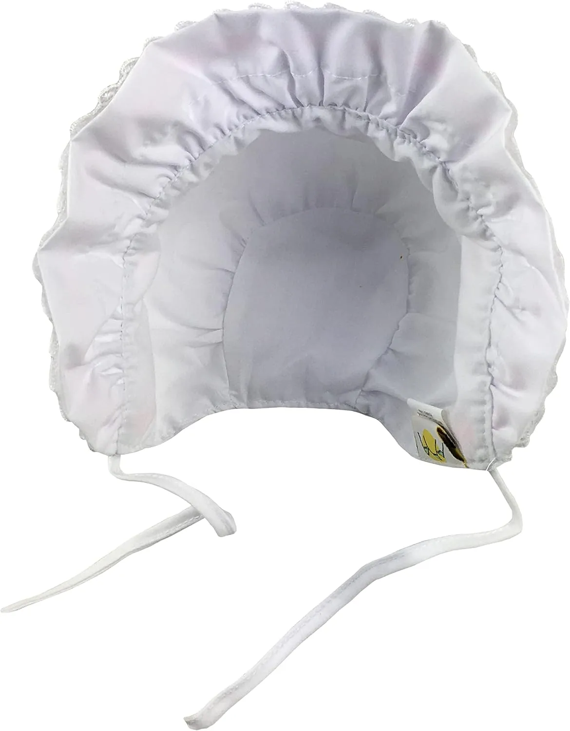 N'Ice Caps Baby Girls Bonnet White Lace Newborn Infant Toddler Sun Hat Special Occasion