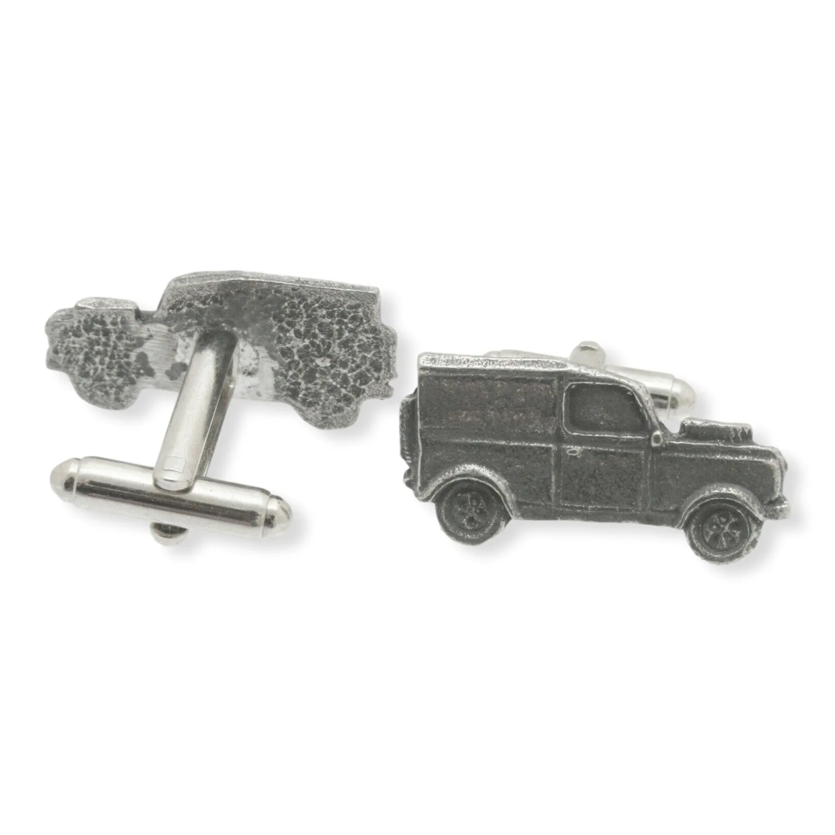 Off Roader Set of Pewter Cufflinks