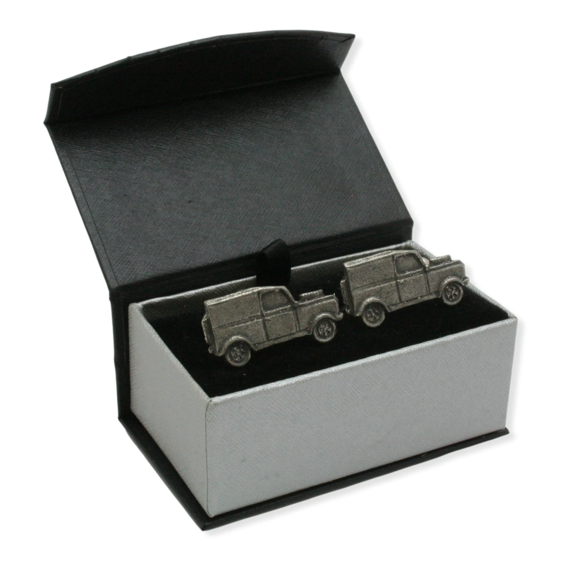 Off Roader Set of Pewter Cufflinks
