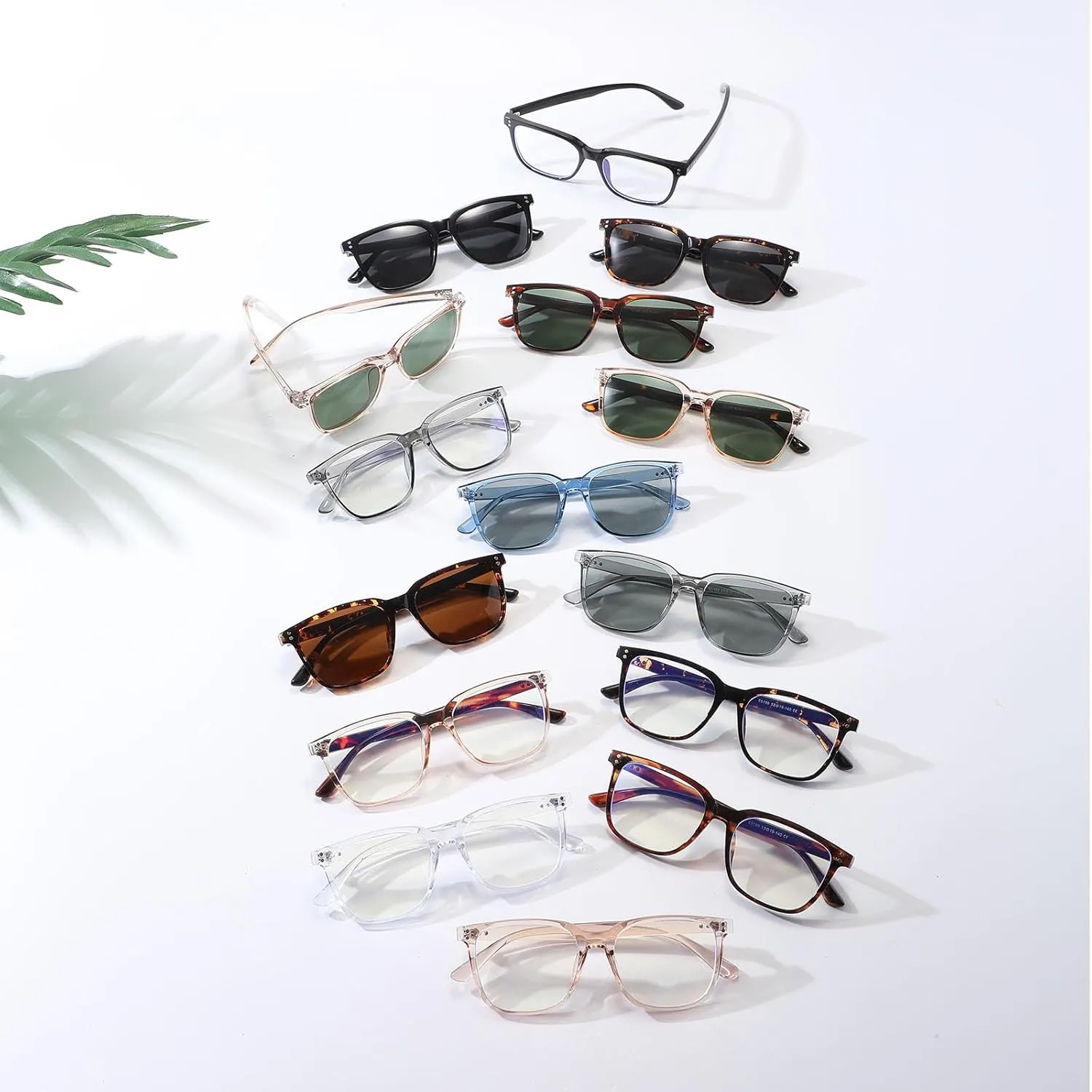 Polarized Square Sunglasses for Men Ultralight Classic Retro Square Driving Shades UV400 Protection Sun Glasses