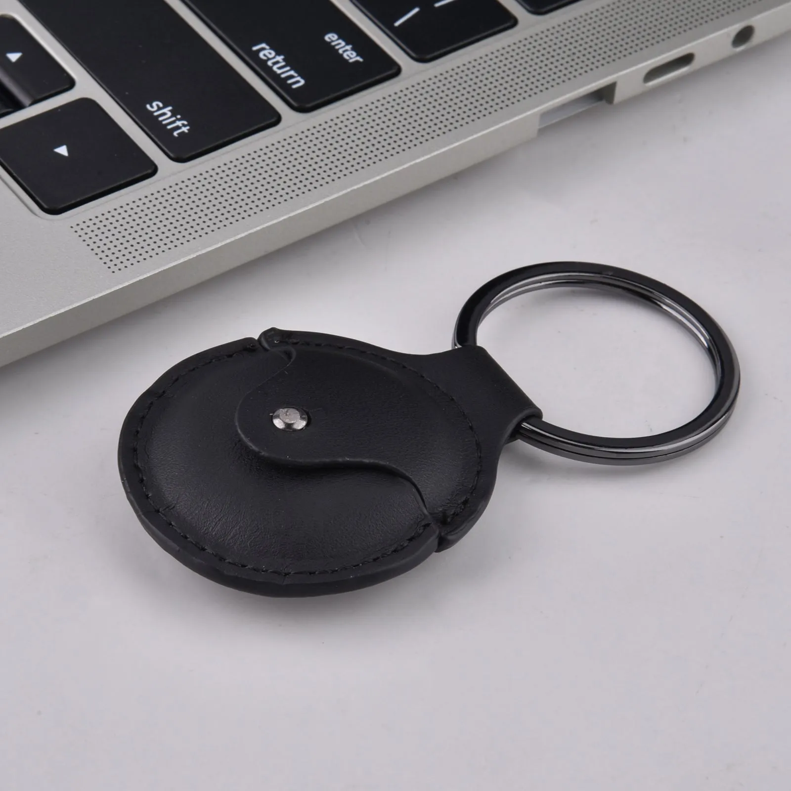 PU Leather Case for Apple AirTag for Wallet Dog Collar Luggage Keys etc