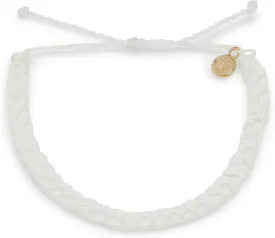 Pura Vida Braided Bracelet - 100% Waterproof, Adjustable Band - Brand Charm