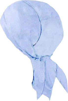 Solid Color Doo Rag with Sweatband, Made in America, Skull Cap for Men Women