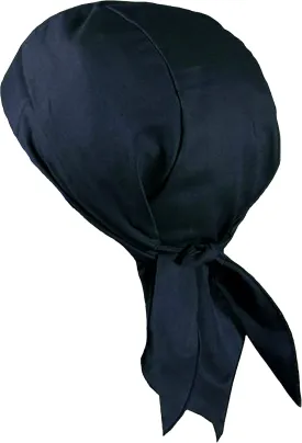 Solid Color Doo Rag with Sweatband, Made in America, Skull Cap for Men Women