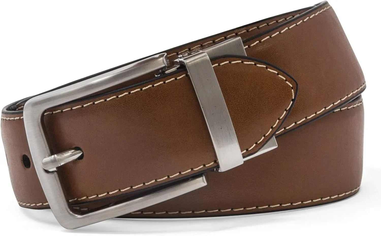 Steve Madden Reversible Men's Dress Casual Every Day Leather Belt