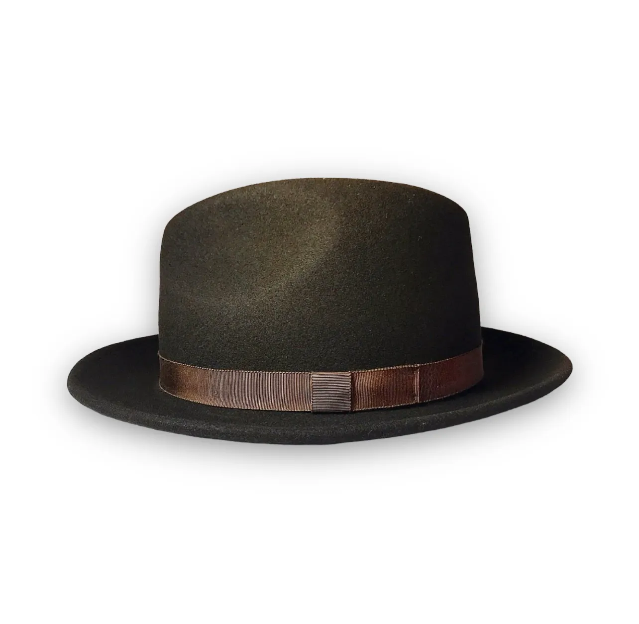 the FLAMEKEEPERS HAT CLUB TORCH MB FEDORA COFFEE