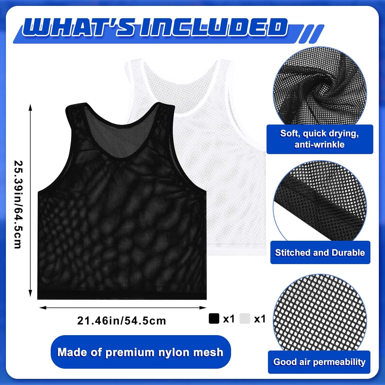 Wettarn 12 Player Football Flags and Belts Set Flag Football Set with Mesh Jersey Team Pinnies Cone Whistle Bag